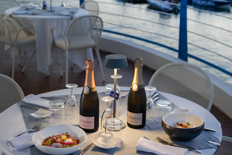 Cena di lusso al Marina Yacht Club a Tropea